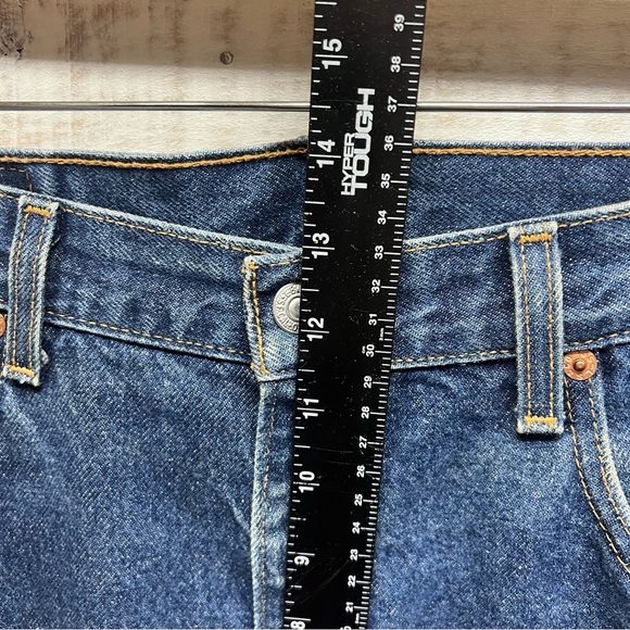 Levis 517 Jeans‎ Mens 36x34 Blue Boot Cut Western Cowboy Workwear - Picture 12 of 13